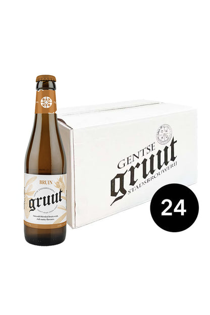 Cerveza Gruut Bruin Caja 24 Botellas